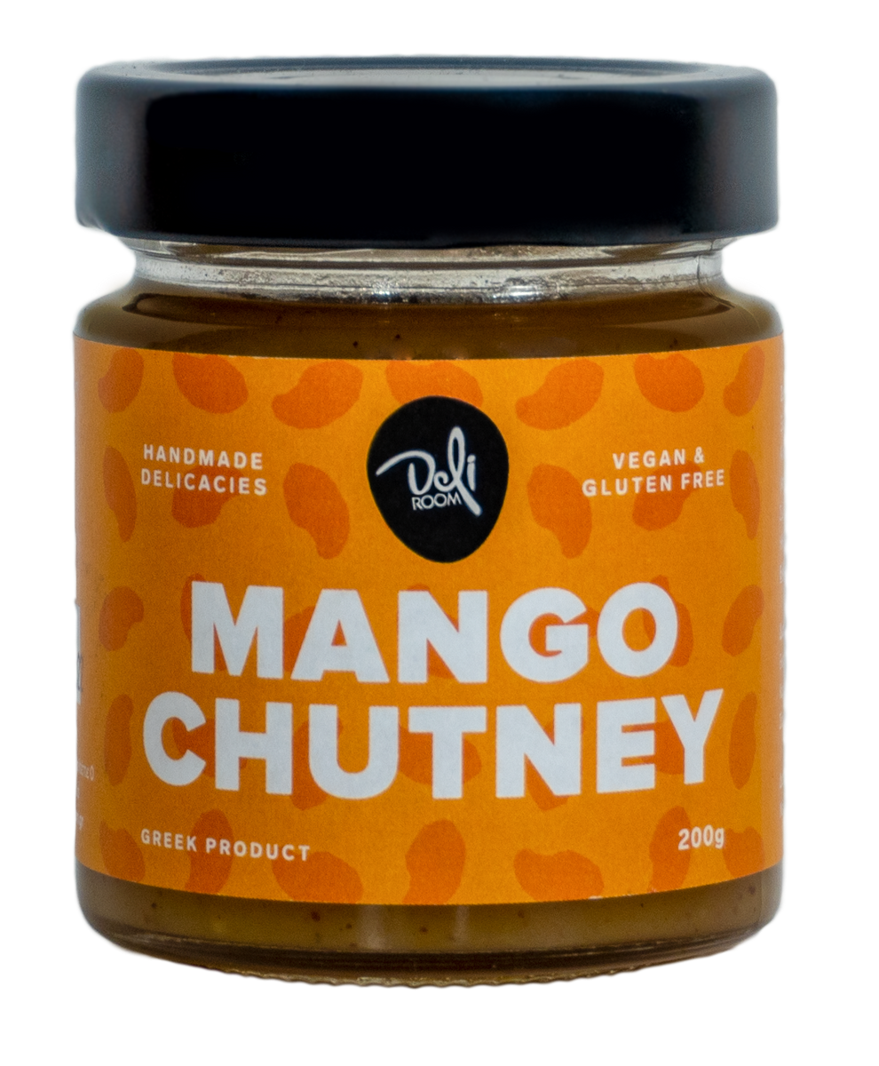 DeliRoom Mango Chutney 200gr Pack of 9 pcs Greek Deli Place